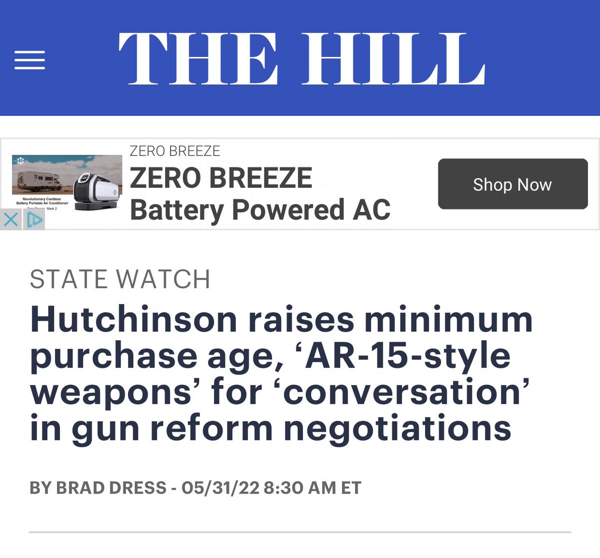 State Senator Trent Garner tweet media