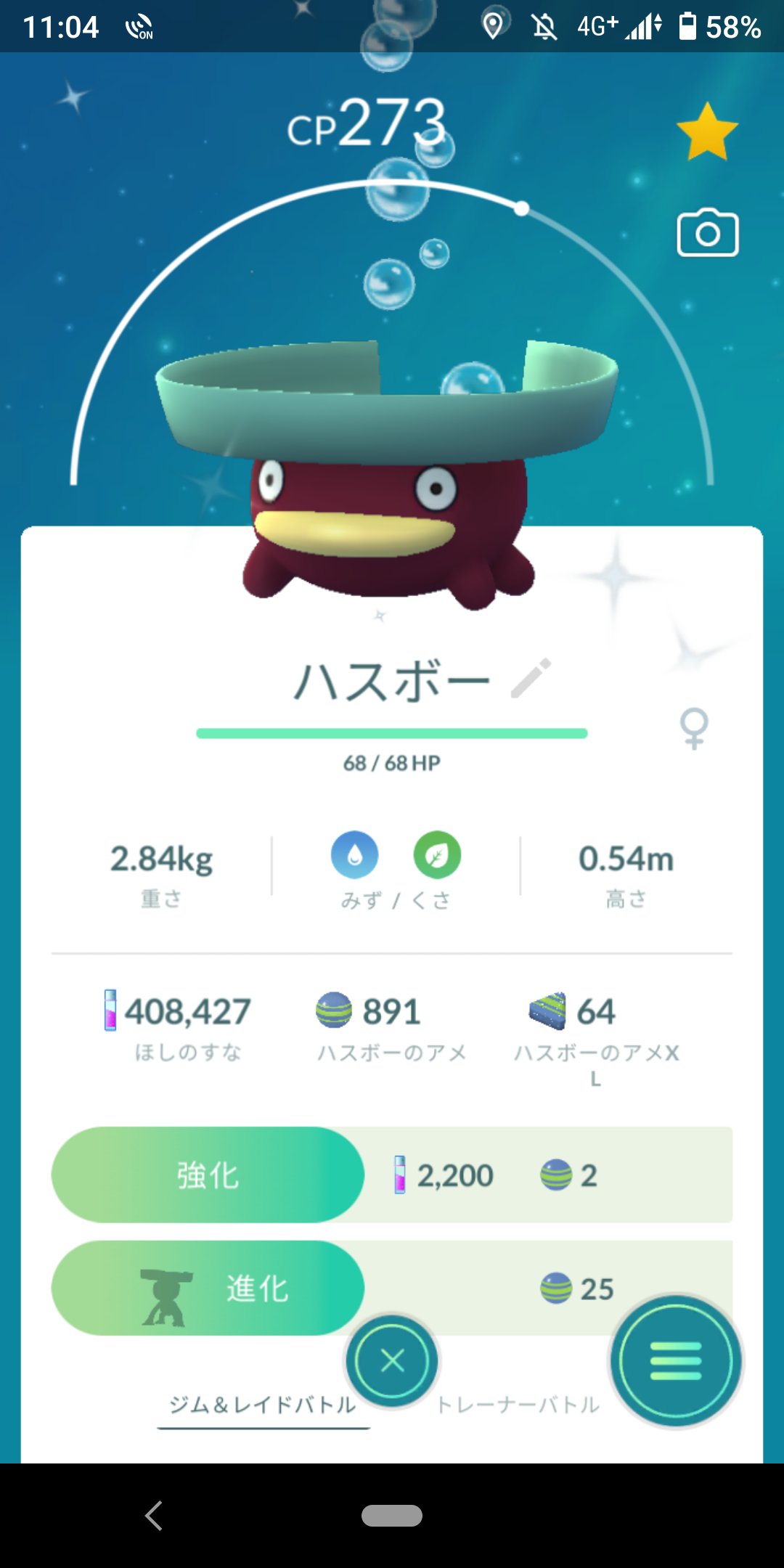 かつ ポケモンgo 最近 野生で色違い出ないなぁーと思っていたら 連チャンできた クヌギダマ ハスボー ポケモンgo T Co Gbviq2mcr1 Twitter