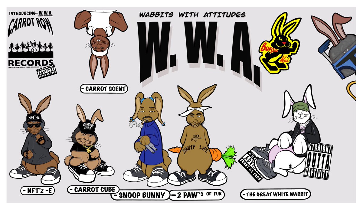 WabbitsWA's tweet photo. wabbitswithattitudes on opensea! https://t.co/ZgPTh9B7xZ