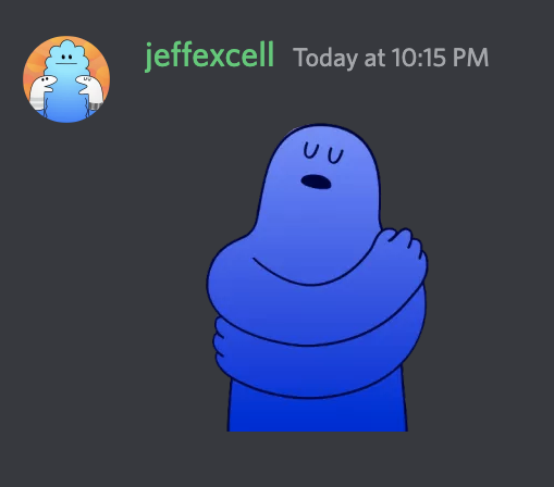 bighugsstudio's tweet photo. discord sticker self love https://t.co/lPou8SrOuB