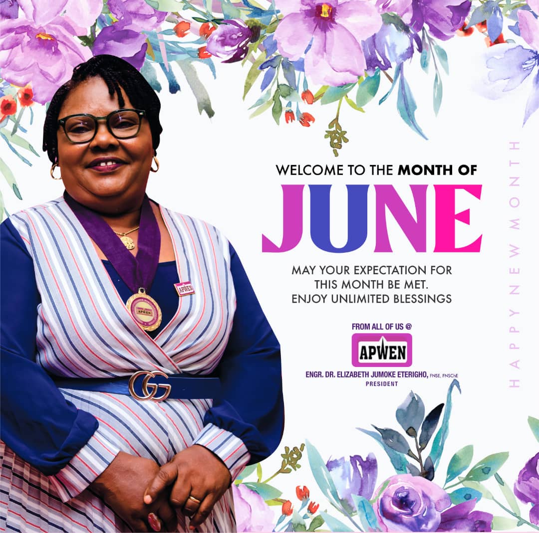 Happy New Month.
APWEN Cares!