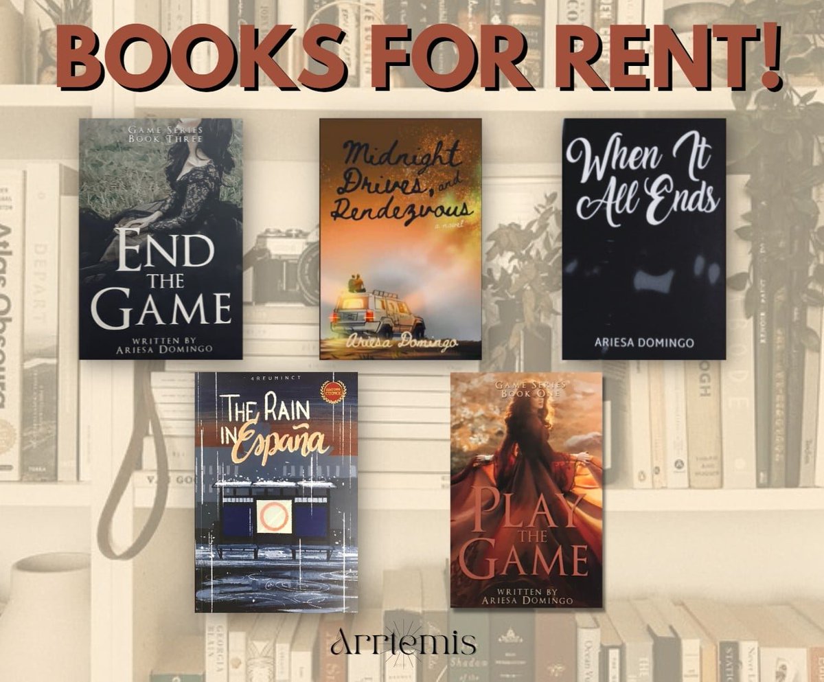 _arrtemis's tweet photo. We're thrilled to announce that the following books will be available for rent this June.
For more information, please visit our Facebook page:
https://t.co/IZh1xG9FYt
Tags: #GSB2 #ETG #MDAR #WIAE #Beeyotch #TRIE #4reuminct #PTG #GSB1 https://t.co/UnCB9PAWXp
