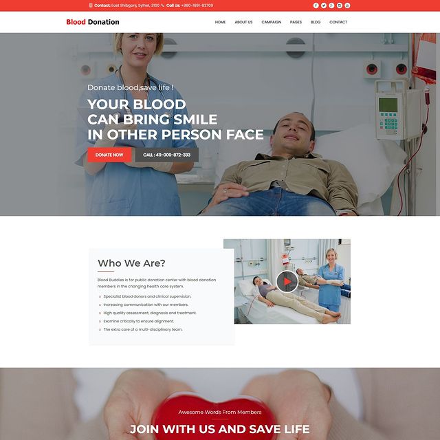 walid_developer's tweet photo. Blood Donation Website Design And Development
.
.Contact For Build Website:- @walid_developer
.
#blooddonation #blooddonations #donationwebsite #wordpress #wordpressdeveloper #wordpressdesign #wordpresswebsite https://t.co/rMhxrEHgQo