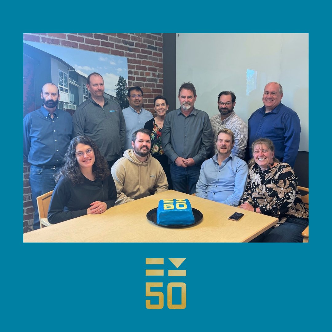 EMAtacoma's tweet photo. EMA turned #50years this month! To #celebrate our #team shared EMA stories over a catered lunch - complete with an #Anniversary logo cake! As we reminisced, we thought of you - we appreciate our friendships and #partnerships over the past 50 years and look forward to those ahead! https://t.co/dOeaPf7GJC