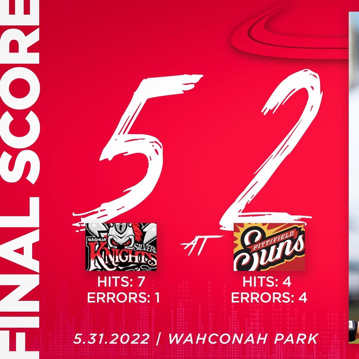 Nashua Silver Knights ⚔️🛡⚾️ tweet media