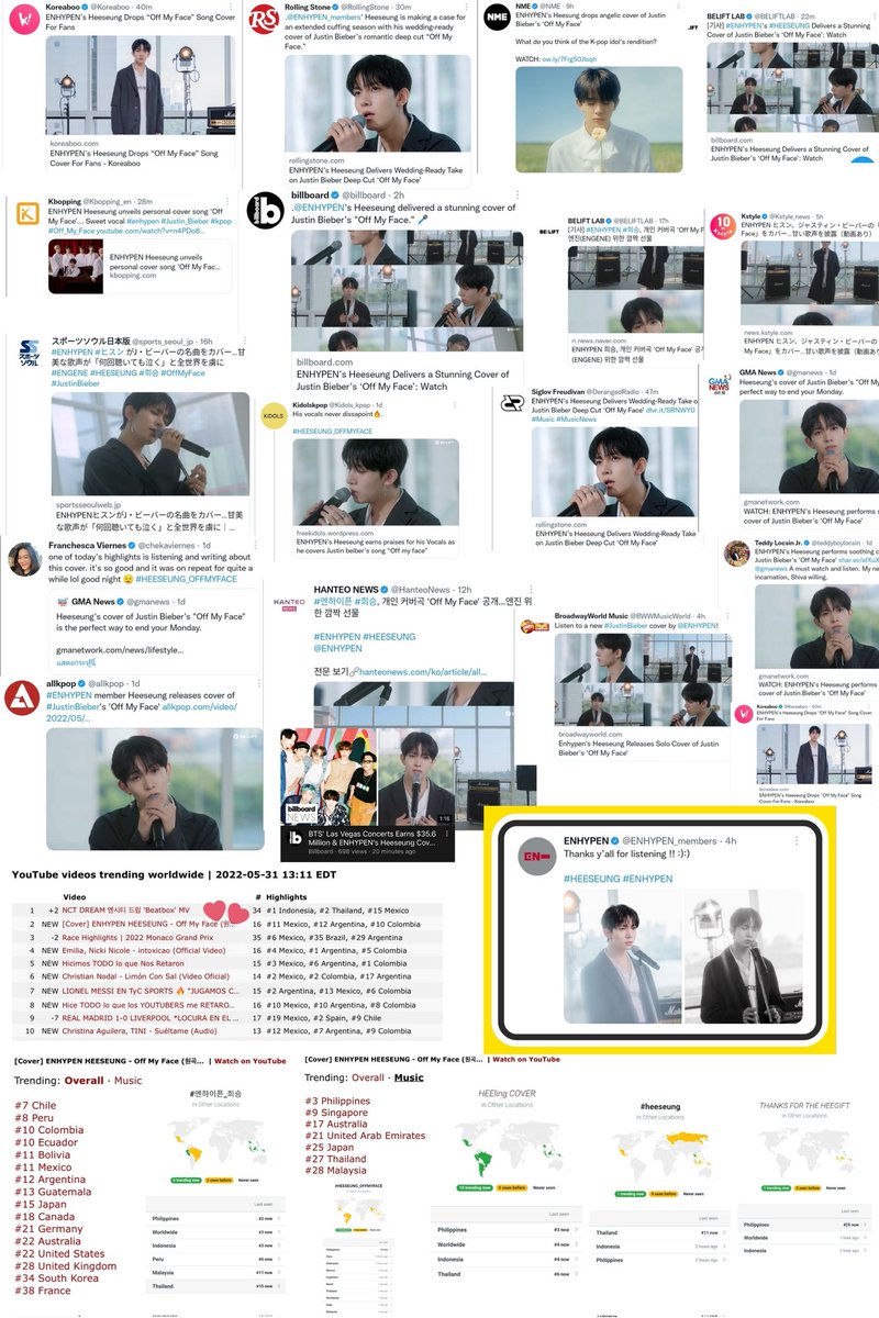 Pink1 Heeseung (EVAN) tweet media