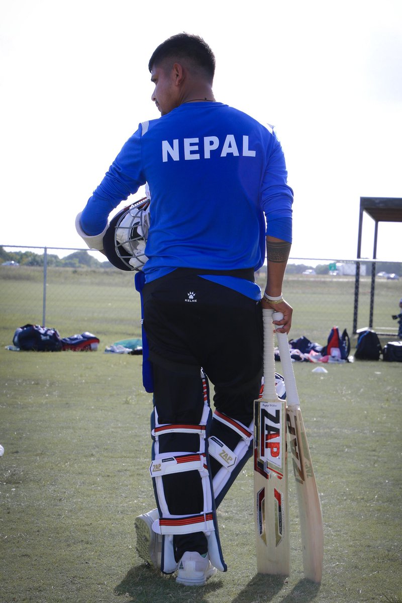 Great first day at the office! Looking forward to some exciting cricket weeks here in USA 🇺🇸. #JaiNepal🇳🇵