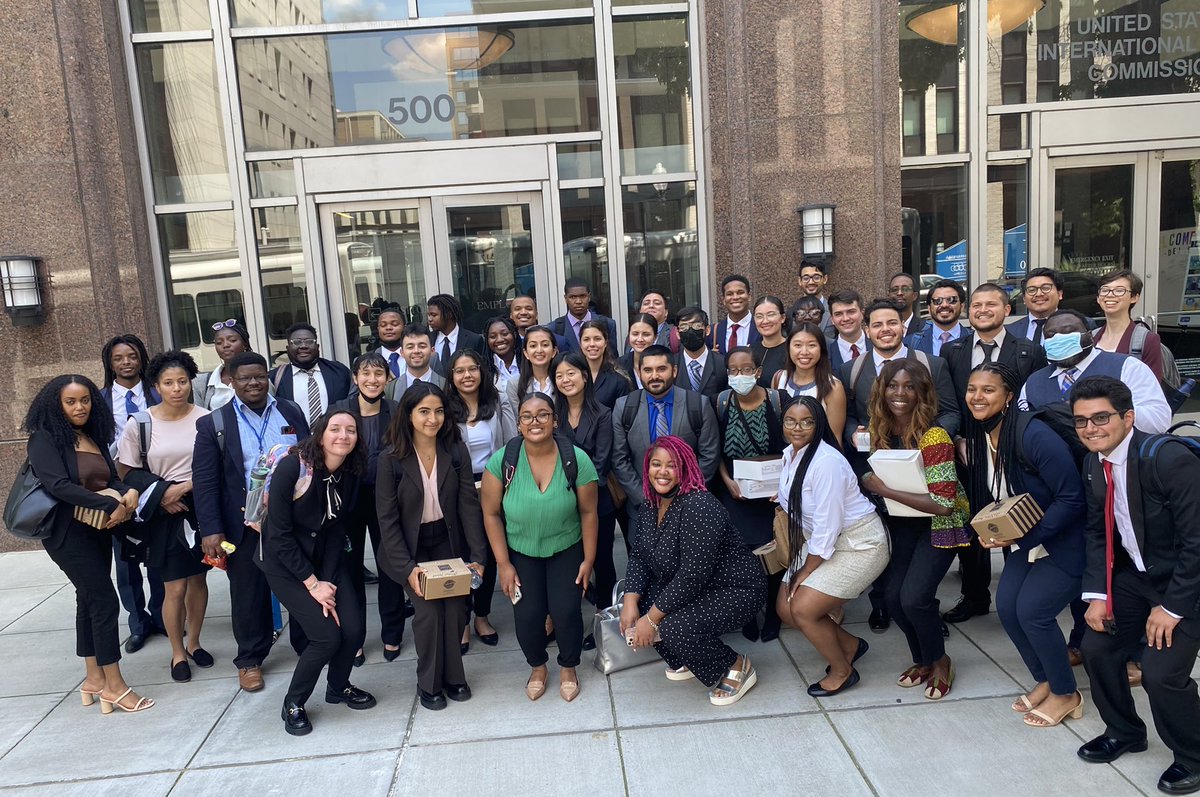 HowardEcon's tweet photo. What a day! Thank you @USTradeRep, the #USTIC & Chair Kearns for treating us to a wonderful event! Laurie-Ann Agama you are the BEST. Thanks for organizing it. It was extra special that #AEASP alum Stephanie Fortune-Taylor was a panelists. #AEASP2022 #EconTwitter @AEACSMGEP https://t.co/txzLpBTUls