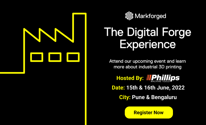 PhillipsMach_IN's tweet photo. When it comes to 3D printing, expert input and hands-on experience can make all the difference.
Get your registration done today to avail discount on Markforged 3D Printers, click here:https://t.co/g8l53A4Jc8
#PhillipsMachineTools #Demoday #PhillipsAdditive #Markforged https://t.co/BnuVxjIwto