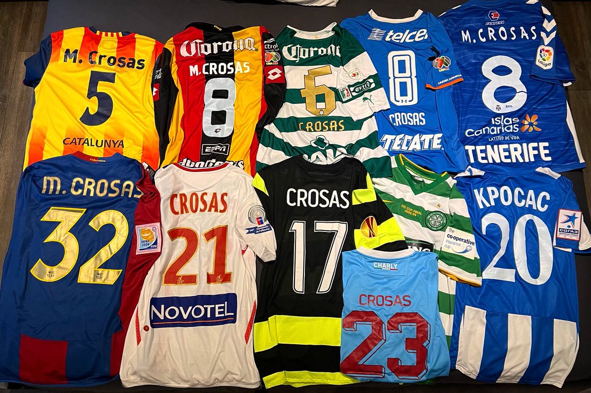 marccrosas's tweet photo. 31/05/2017. 5 años de mi retiro. ¿Fracasado? ¿Fracasos? ¡UN CHINGO! Tuve la oportunidad de jugar Champions, Europa League, Mundial de Clubes, Libertadores,… Ser campeón en España, Francia, Escocia y México.
¿Y lo más importante? Mi carrera me trajo a mi México 🇲🇽. ¡FELICES 5 🤪! https://t.co/KC1JV84fXQ