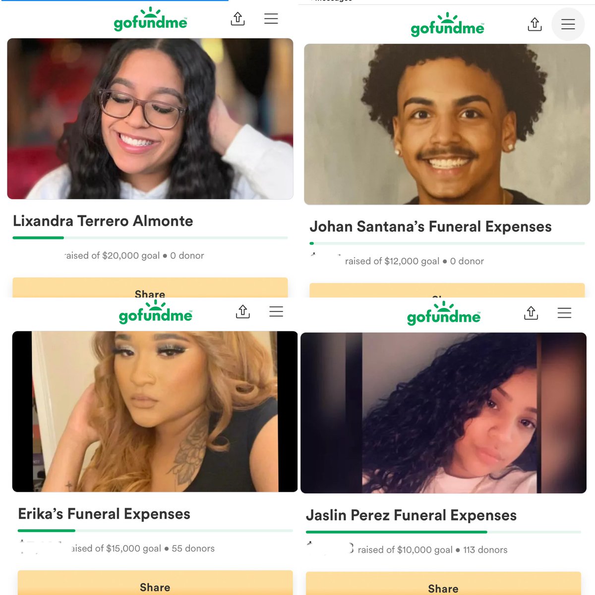 ALL 4 ANGELS 🕊❤️ #LJJE 

Jaslin - gofund.me/f7d55d17
Jojo’s - gofund.me/adced485
Erika - gofund.me/4bf8ad2e
Lix - gofund.me/f54d65cb