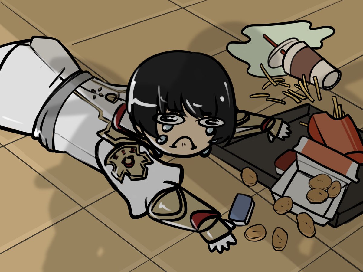 Idk why everyone's drawing zenos at Burger King but I agree #ffxiv