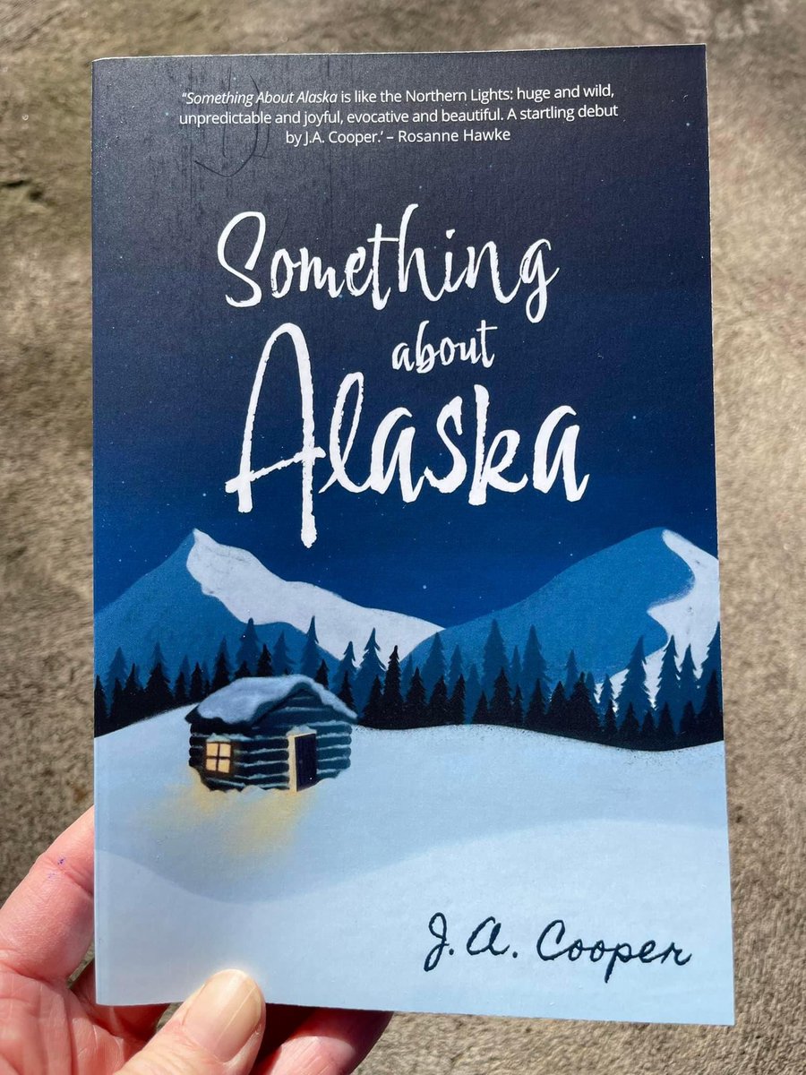 On the first day of the Australian winter, we can finally show you the stunning cover of this amazing YA novel set in the Alaskan winter. J.A. Cooper’s debut, ‘Something About Alaska’, is a thrilling dog sled ride through more snow than you ever imagined encountering ✨
