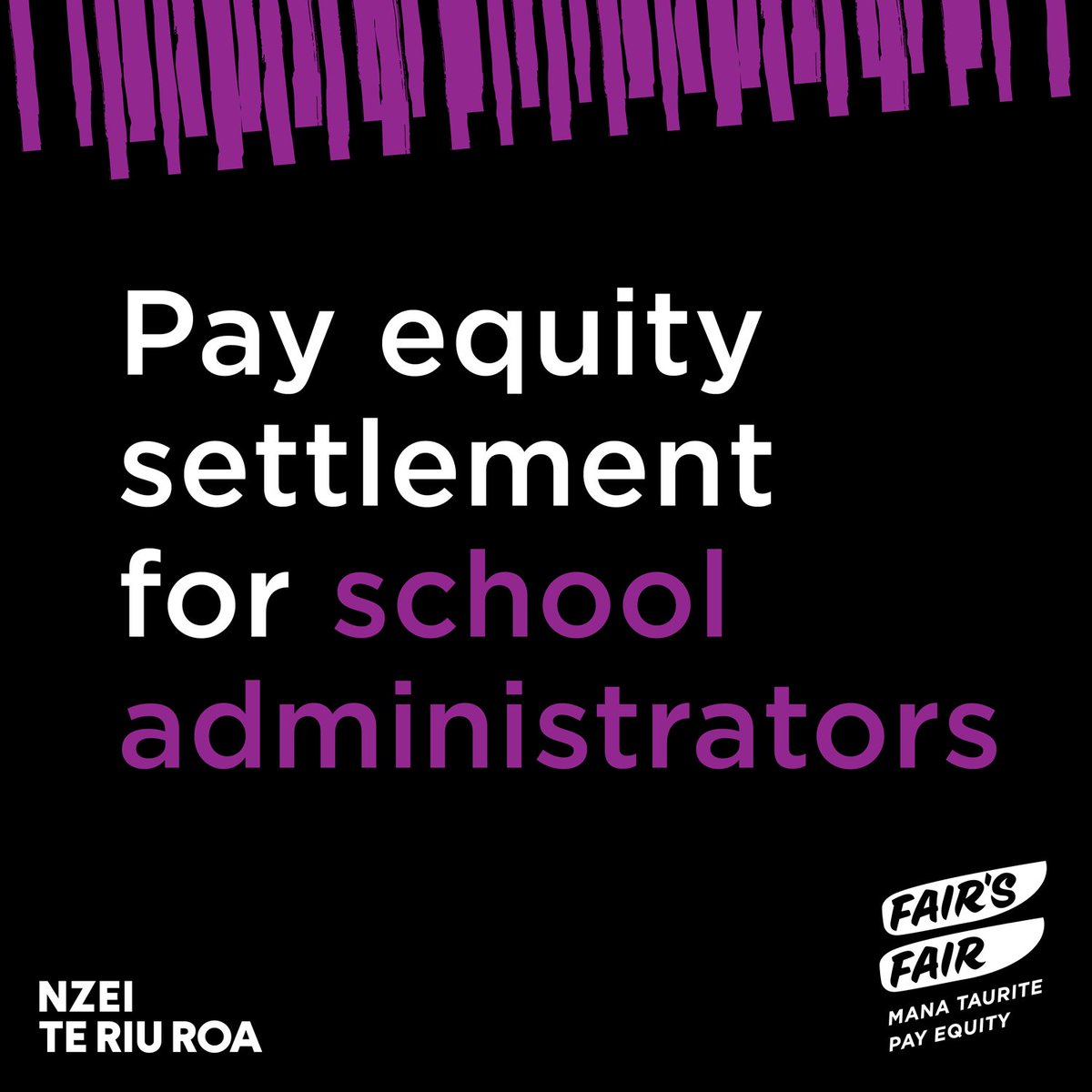 Breaking news: School administrators are set to receive a momentous pay increase, should a proposed pay equity settlement be approved by covered employees in a vote next month. 
Read more --> bit.ly/admin-payequity