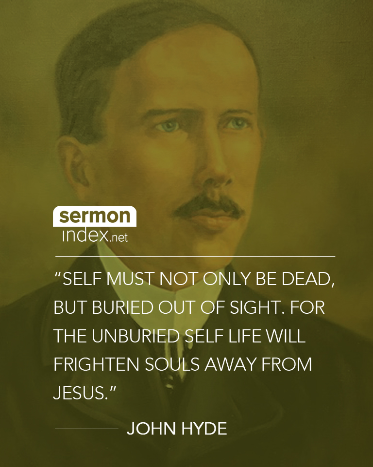 sermonindex's tweet photo. "Self must not only be dead, but buried out of sight. For the unburied self life will frighten souls away from Jesus."- John Hyde
#johnhyde #selflife #jesus https://t.co/mOCNfHzq1z