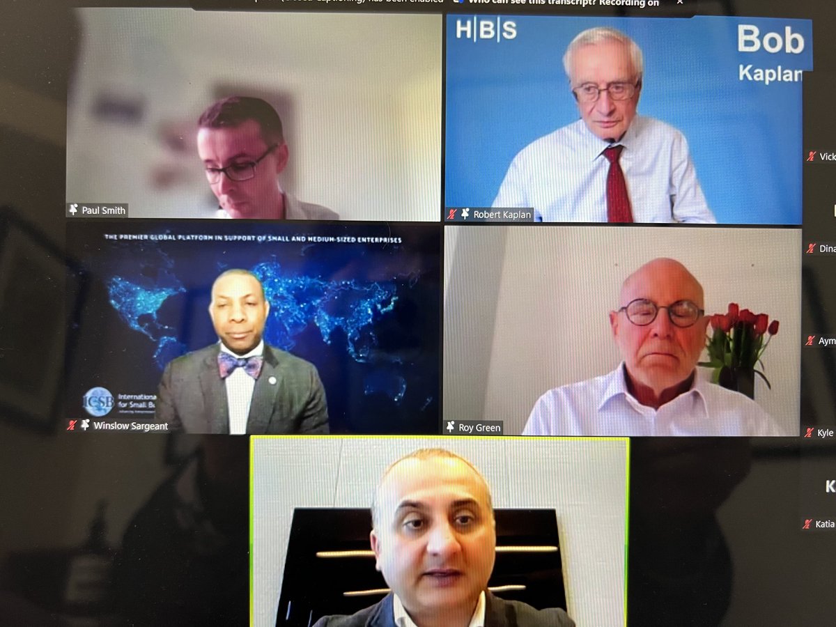 Panel 1 including Robert Kaplan for unicorn #IPA #ICSB event discussing need to go broader than #ESG in measuring economic success ⁦<a href="/ipaaccountants/">IPA</a>⁩ ⁦<a href="/ICSB/">ICSB</a>⁩