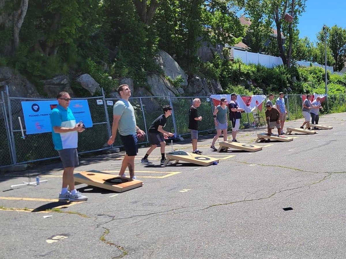 LetsManagement's tweet photo. It was a special day Sunday for the Let’s Get Together family. We put on our first cornhole tournament of 2022 in memory of the beloved Michael Frank, raising money for the Trustbridge Hospice Foundation. Thanks to all who supported the cause 🙏 https://t.co/FR5dcwrBn1