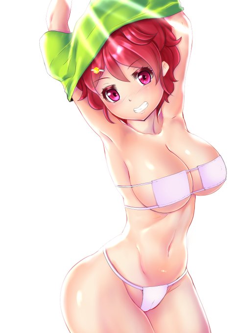 眼帯ビキニのkedちゃん(目元のバランスをちょっと修正したやつ) 