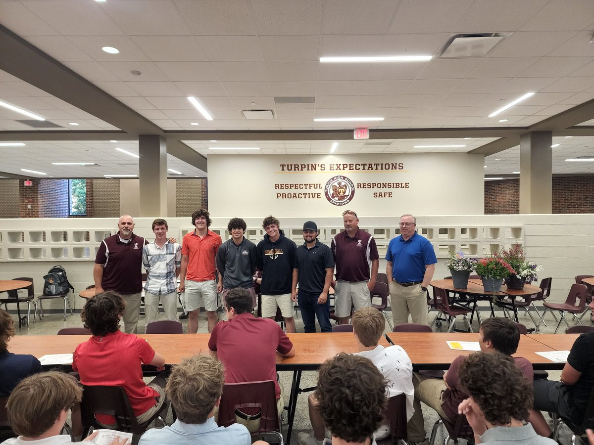 Turpin Spartans Baseball (@turpinbase) on Twitter photo Your 2022 All- Conference Player's!
<a href="/reed1274/">reed rosebraugh</a> <a href="/TamkusMitchell/">Mitchell Tamkus</a> <a href="/matthewpera2730/">Matthew Pera</a> <a href="/schauer_brad/">Brad Schauer</a> <a href="/BrendanMullin32/">Brendan Mullin</a>
<a href="/TurpinSpartans/">Turpin Spartans</a> @THSSpartan Your 2022 All- Conference Player's!
<a href="/reed1274/">reed rosebraugh</a> <a href="/TamkusMitchell/">Mitchell Tamkus</a> <a href="/matthewpera2730/">Matthew Pera</a> <a href="/schauer_brad/">Brad Schauer</a> <a href="/BrendanMullin32/">Brendan Mullin</a>
<a href="/TurpinSpartans/">Turpin Spartans</a> @THSSpartan