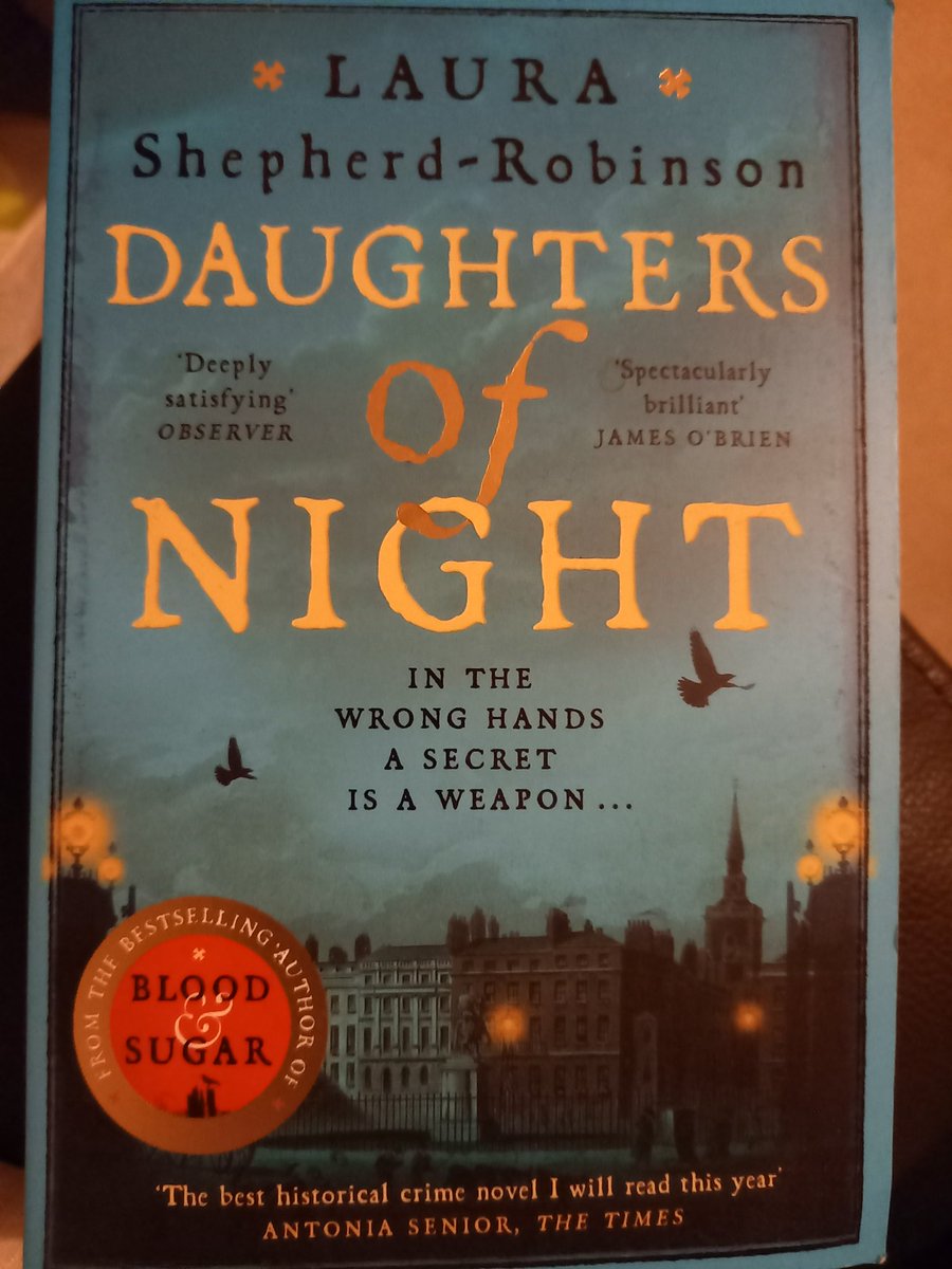 em_nightreader's tweet photo. Nightreader in full swing tonight !
Can't put this down
Great historical fiction. London 1782 comes alive with this compelling tale
#DaughtersOfNight @LauraSRobinson
#BookTwitter #Books https://t.co/sbDrsQd4So