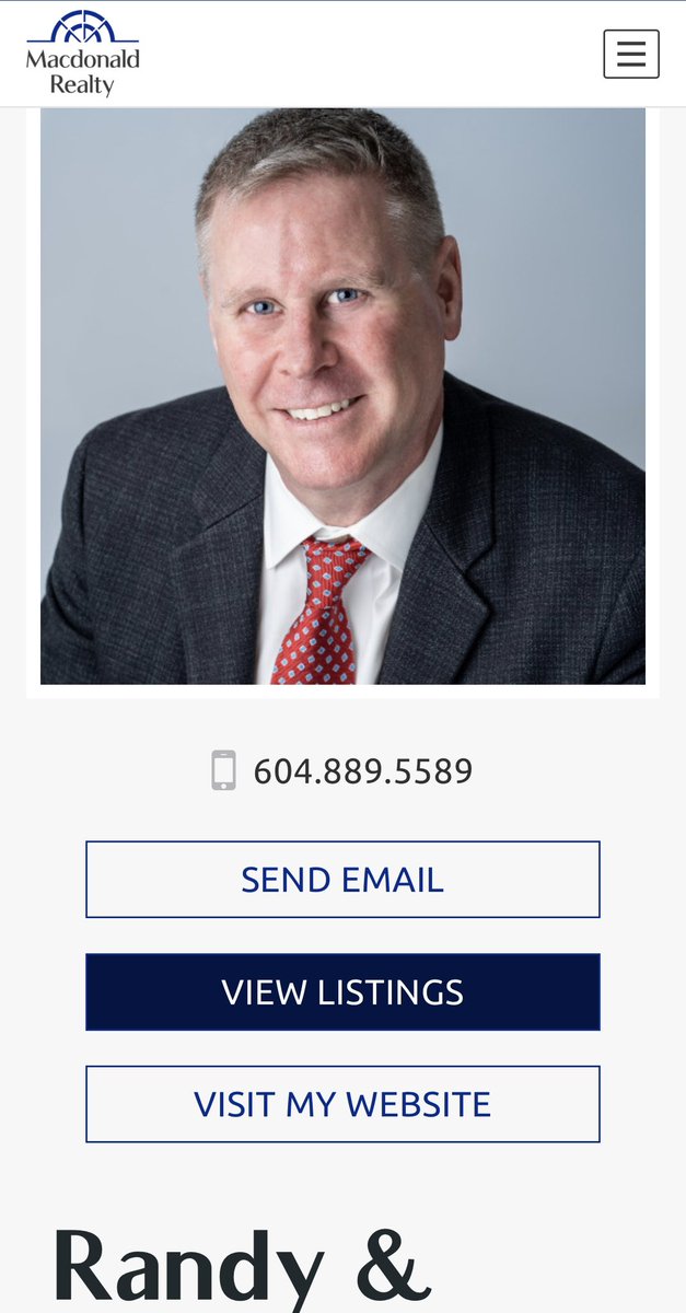 stephforreal's tweet photo. Good news racist Randy is no longer with Macdonald Realty they just announced. #byeRandy https://t.co/rfk5bt204h