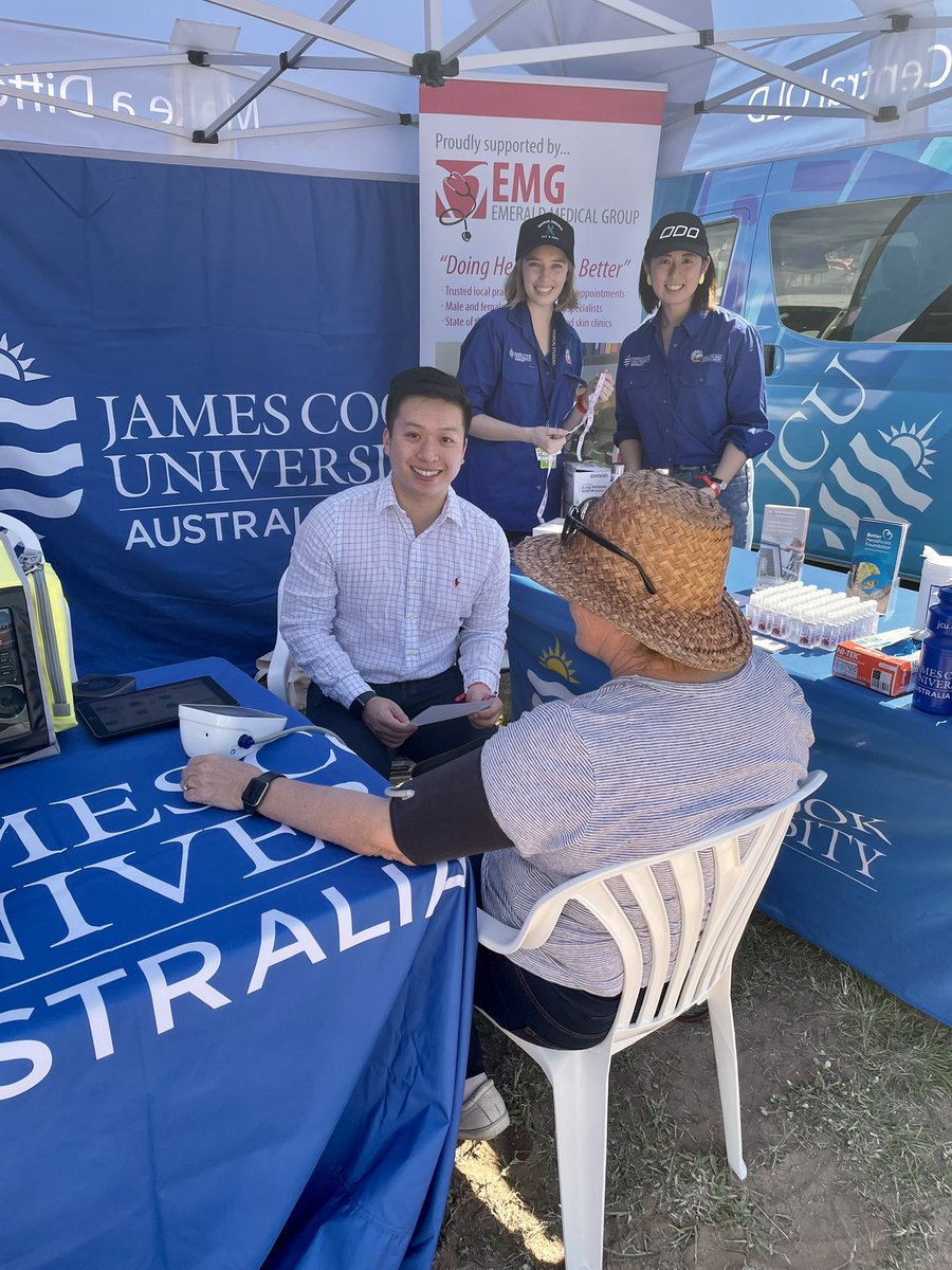 JCU Central QLD Centre for Rural & Remote Health (@jcucqcrrh) on Twitter photo Another glorious Emerald Show day with <a href="/jcu/">James Cook Uni</a> & Emerald Medical Group #ruralhealthcareers <a href="/ARHEN_1/">Australian Rural Health Education Network (ARHEN)</a> Another glorious Emerald Show day with <a href="/jcu/">James Cook Uni</a> & Emerald Medical Group #ruralhealthcareers <a href="/ARHEN_1/">Australian Rural Health Education Network (ARHEN)</a>