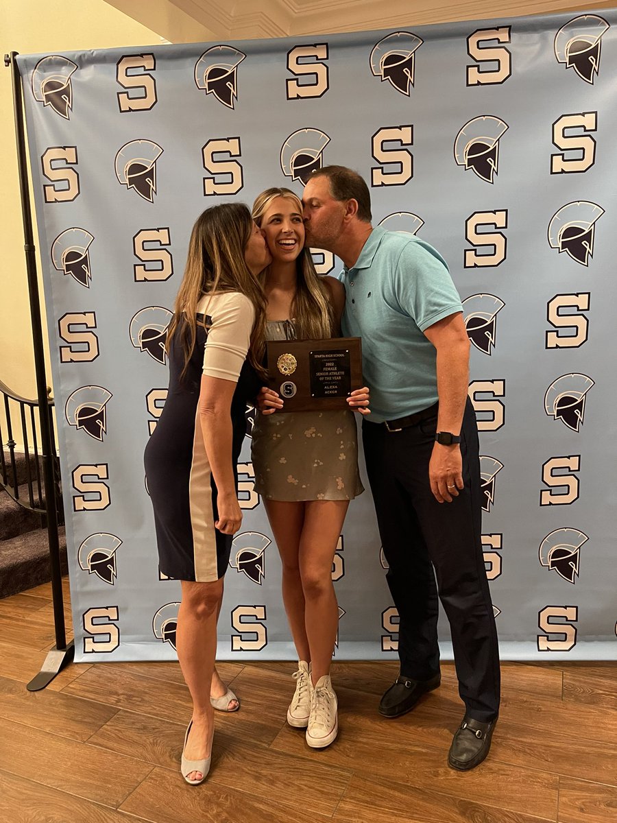 So honored to be named the Sparta HS 2022 Female Senior Athlete of the year!! I am beyond grateful to my parents and all of my coaches who have made this possible. Super excited for the next 4!❤️ <a href="/GoldGarvey/">Newtown Rock Gold- Garvey</a> <a href="/ColgateSoftball/">Colgate Softball</a> <a href="/SpartaAthletics/">Sparta Athletics</a> @GirlsBballSHS1