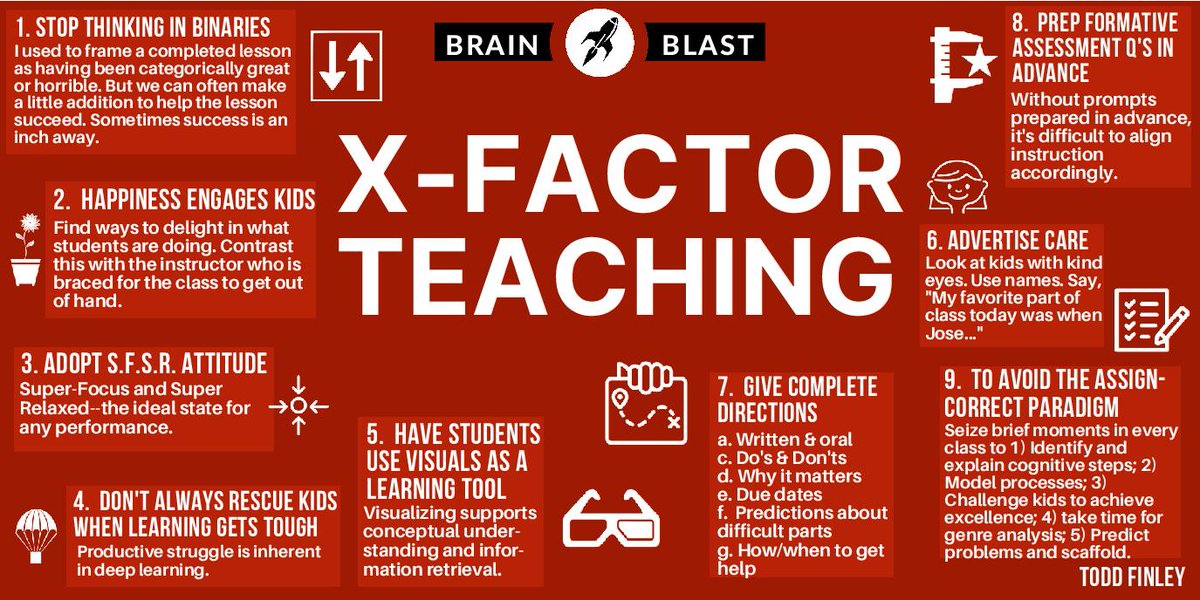 X-Factor Teaching  |  Brain Blast
#teacher #education #K12 #ukedchat #edchat #teachers #edleadership