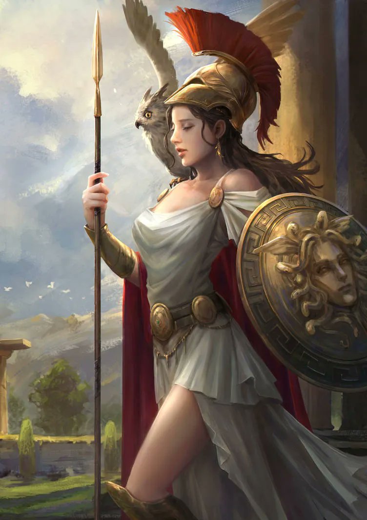 Athena - Greek Goddess of Wisdom and War