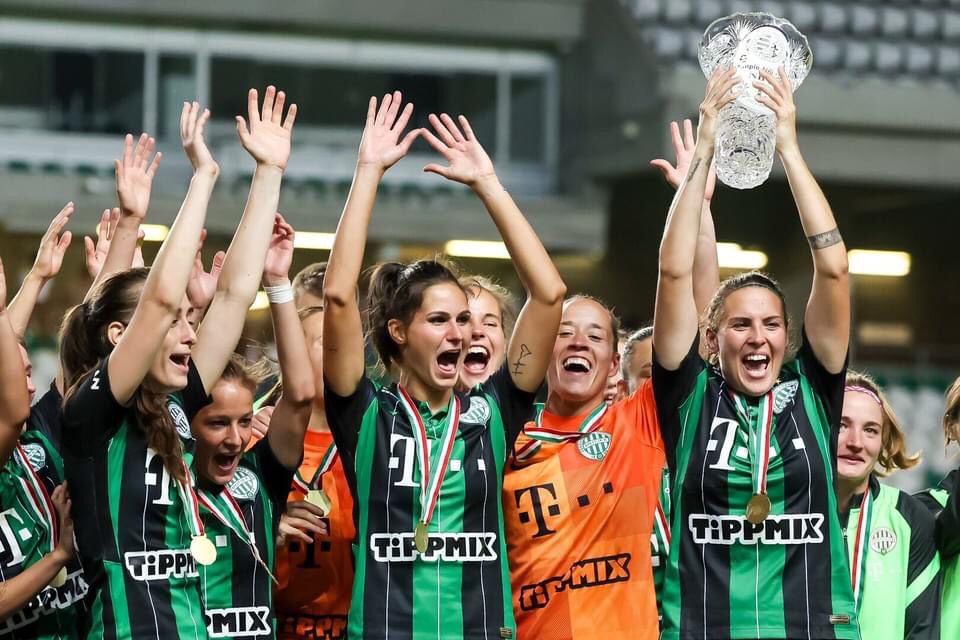 soccersbest1's tweet photo. BACK TO BACK CHAMPIONS!!

Congratulations to Soccer’s Best athlete @chandrabednar for winning her second consecutive league title with her professional team in Hungary!! We are inspired by your hard work and dedication to this game. We look forward to seeing you soon!! https://t.co/2pTx8LU6y0