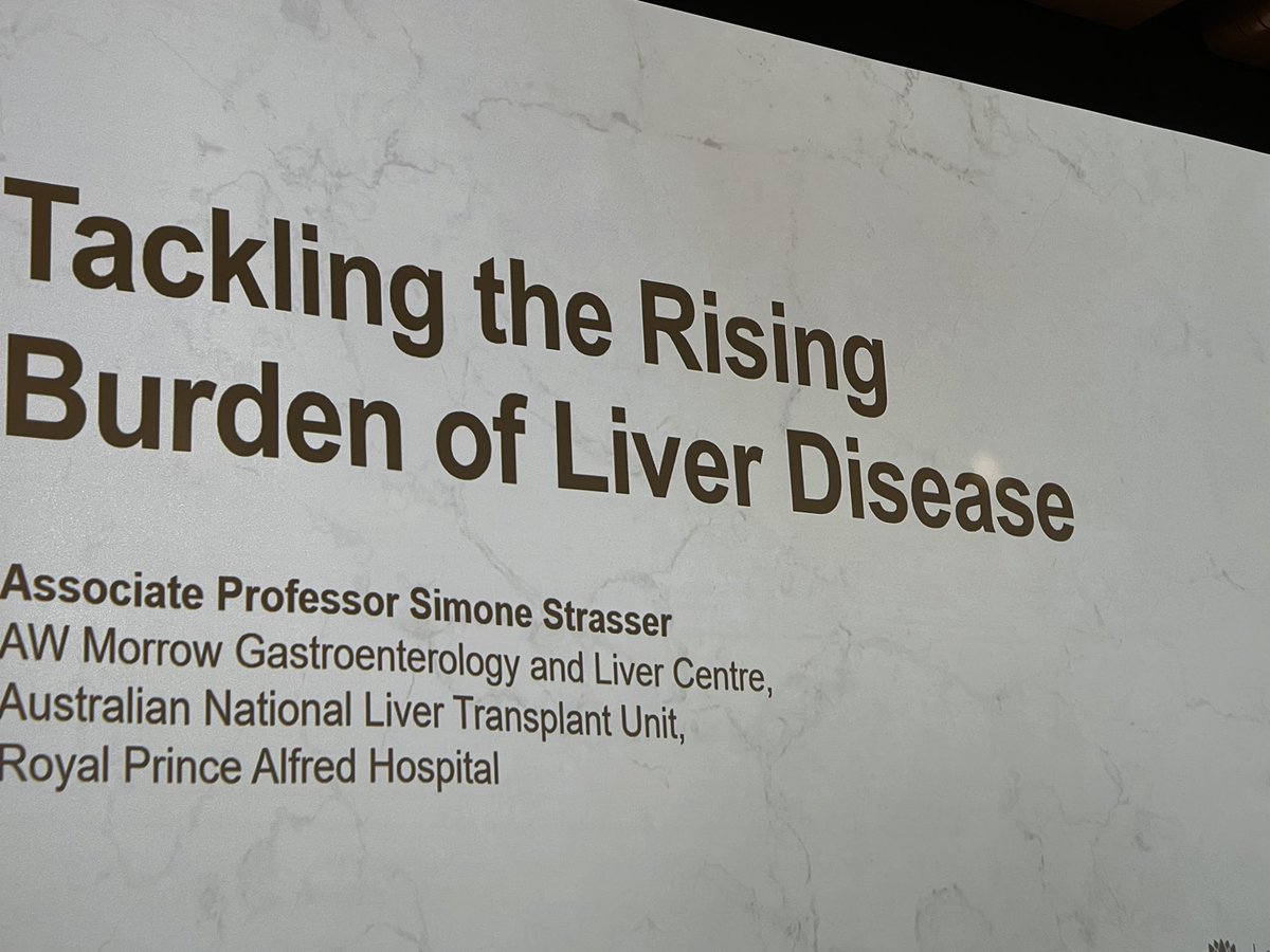 PayalSa18424661's tweet photo. Inspiring morning hearing from many female leaders in the health industry including my dear friend A/Prof Simone Strasser, queen of liver disease! @SimStrass @SydneyLHD #wignap https://t.co/B4G584Pqoe