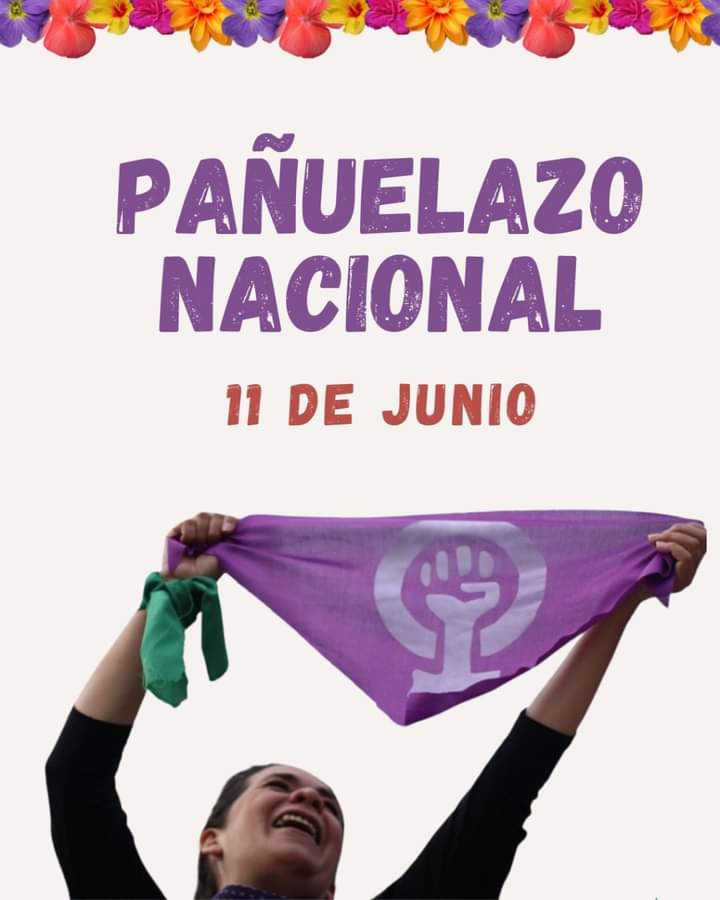 JuntanzaFemCol's tweet photo. PAÑUELAZO NACIONAL✊

Colombianas, amigas, hermanas, parceras, las convocamos a este gran pañuelazo nacional en defensa de nuestros derechos y a propósito del escenario electoral que tenemos en nuestro país.

¡Es nuestro momento!
#SeremosDecisivas #EstamosEnJuntanza https://t.co/OpQxc23K3I