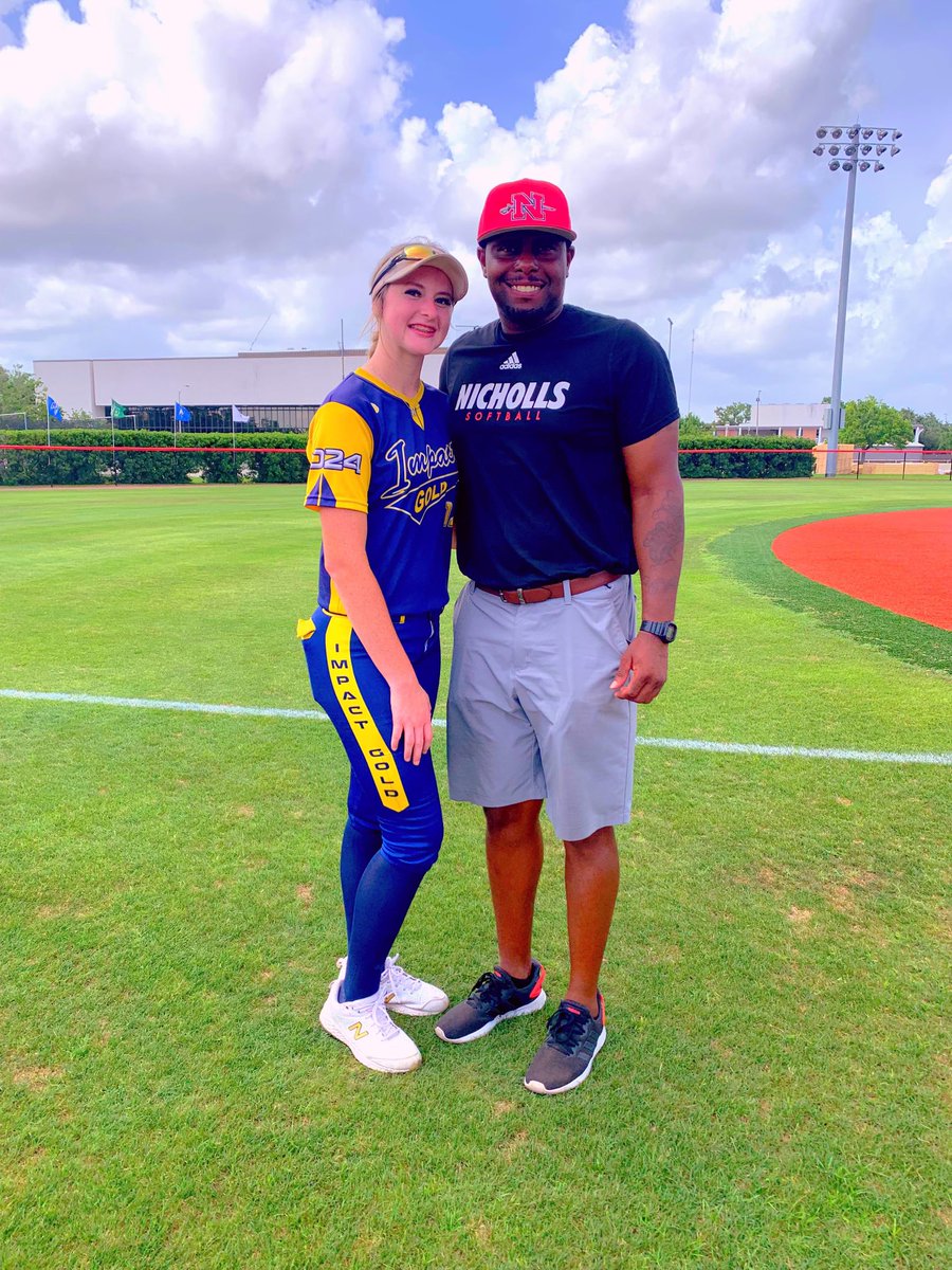 Had a blast <a href="/nicholls_sb/">Nicholls Softball</a> camp.