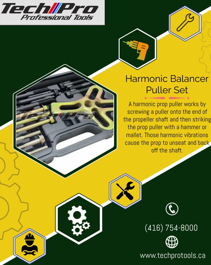 TechProTool's tweet image. TheProTools Providing the harmonic damper puller which is designed to remove the harmonic balancer from the engine crankshaft.

More Details about Harmonic Balancer Puller at 🌐 tinyurl.com/39x423t8

#TechProTools #HarmonicBalancerPullerSet #EngineTools #HandTools