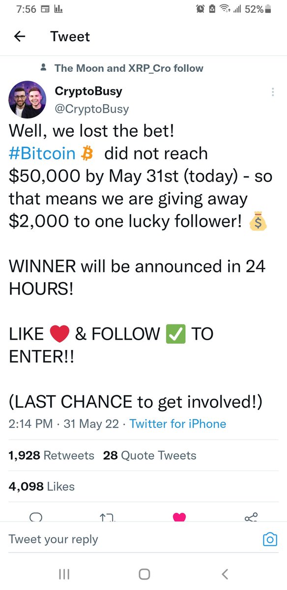 MikeyFreeman33's tweet photo. @CryptoBusy Thanks!

37gstt4ScGGfpGbtfjWnafRXSc6tST93YM https://t.co/l2qZZaVL4g