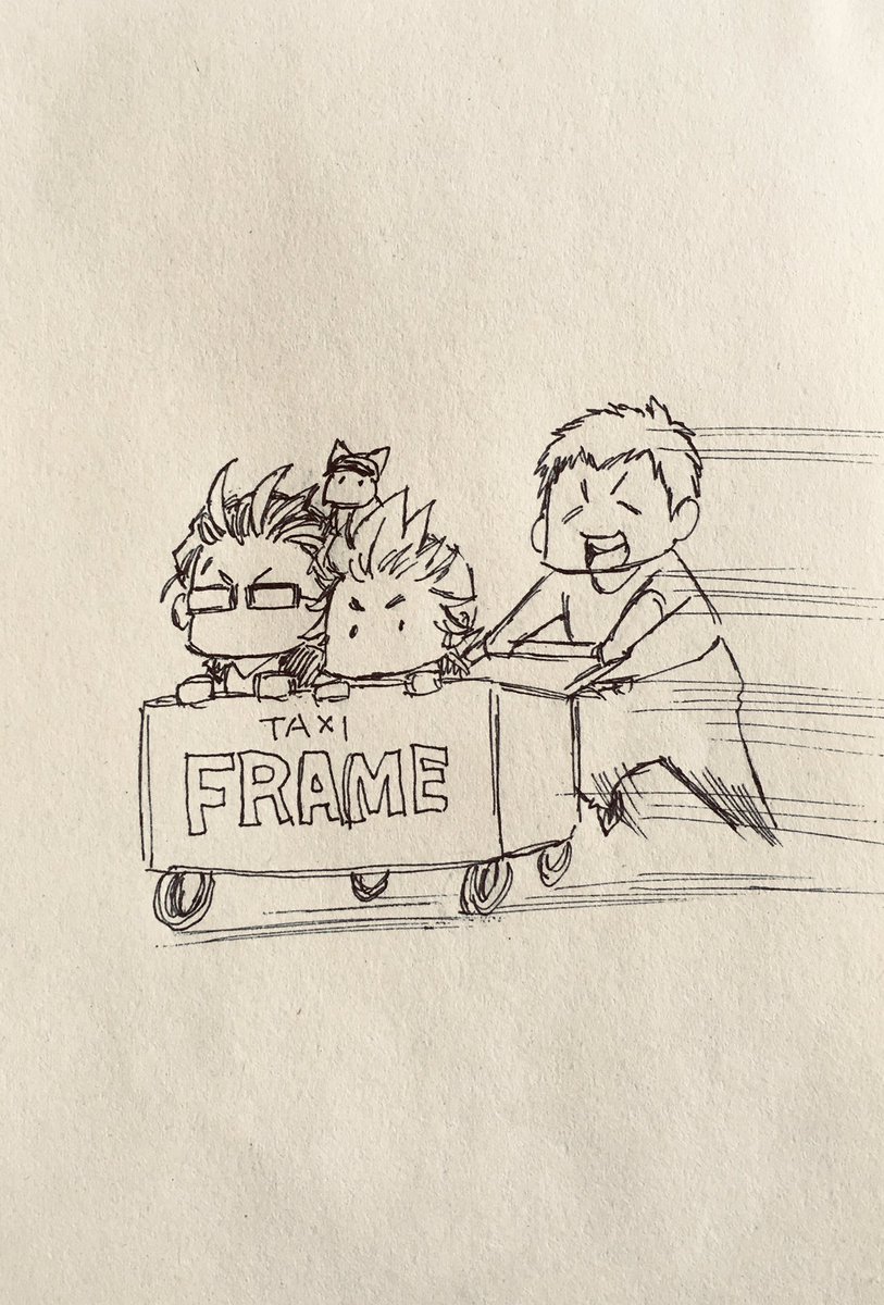 ちょっと前に描いたので割とすきなやつ 