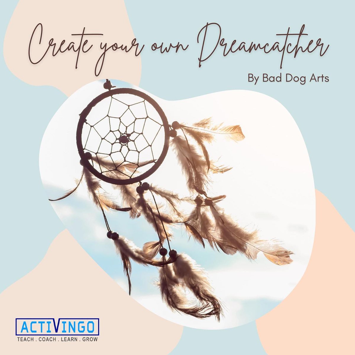 activingo's tweet photo. Looking for a new DIY fun activity? Try our self-paced project by Bad Dog Arts on https://t.co/zFWpCviW2j. It's an experience you and the whole family will enjoy!!
https://t.co/wZKBNN0DJM...
#arts #diyideas  #dreamcatcher https://t.co/Nb2Fn5ZmQN