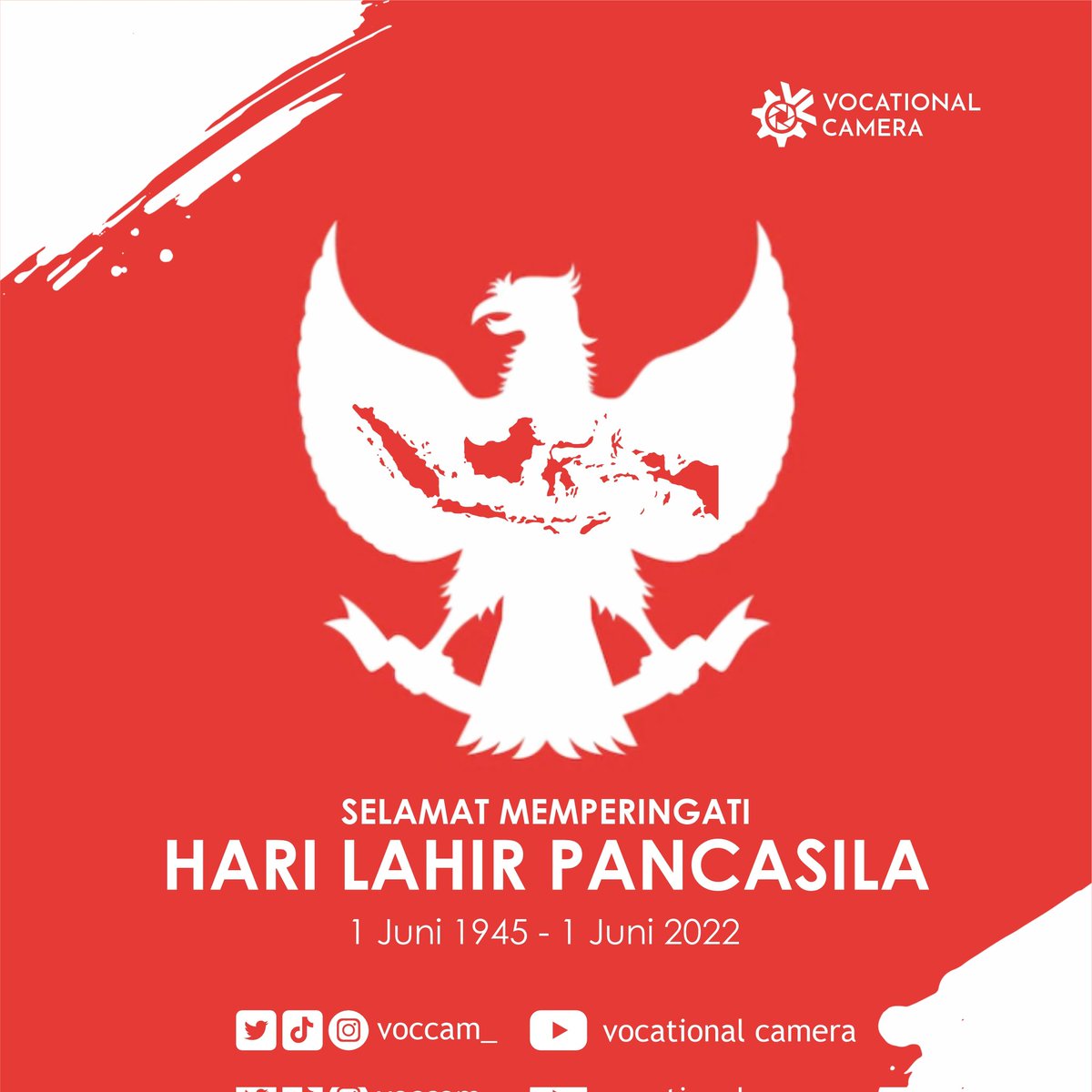voccam_'s tweet photo. Walau berbeda agama, bahasa, warna kulit, tapi kita bisa bersatu.
Pancasila adalah perekat dan titik temu bangsa Indonesia.
Mari kita jaga dan amalkan dalam kehidupan sehari-hari.
Pancasila dalam tindakan, bersatu untuk Indonesia tangguh.

Selamat Hari Lahir Pancasila 2022. https://t.co/gN3UysLrt9