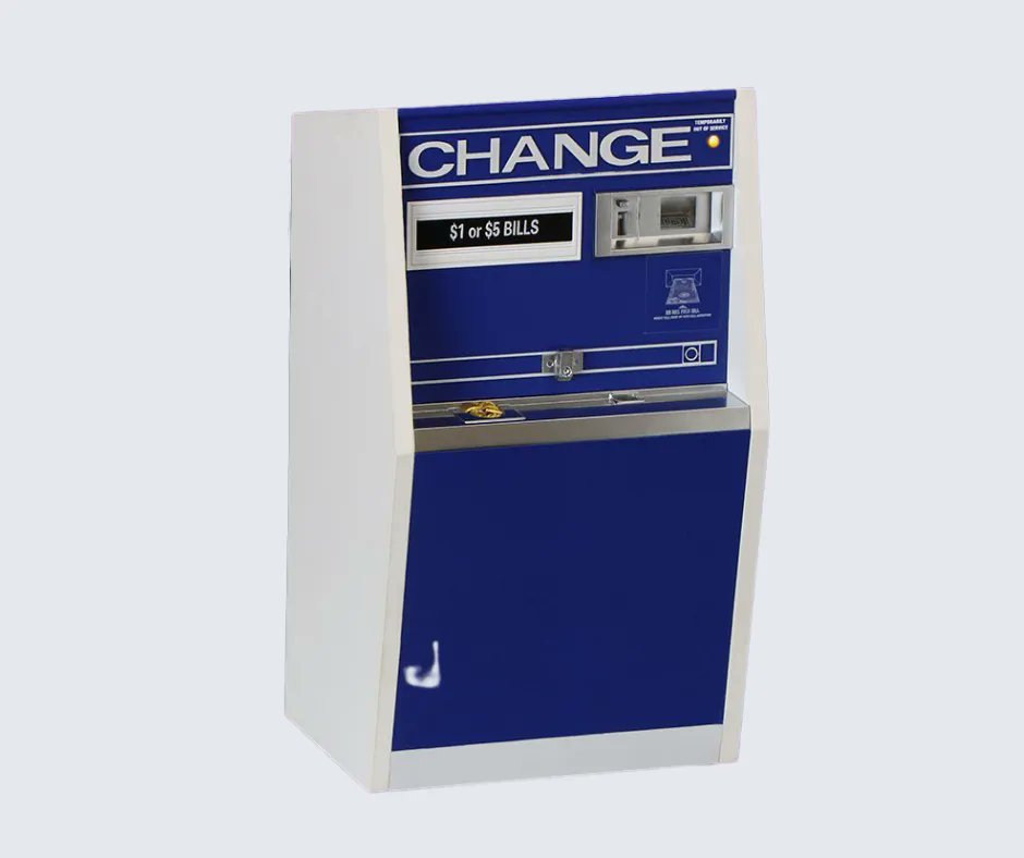 PixelCribAU's tweet image. The RepliTronics USB Charge Machine - Blue/White is a fully functional, USB charging station built into a miniaturized, iconic arcade Change Machine replica.

Add it to your collection -&amp;gt; buff.ly/3L8mASn

#miniarcade #replica #replicade