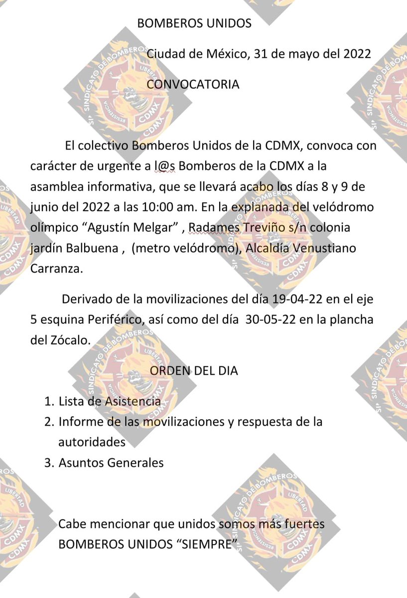 viemundo29's tweet photo. @BomberosDFNoOf Si pudieran compartir por fa compañero!!! https://t.co/oAN14pIX27