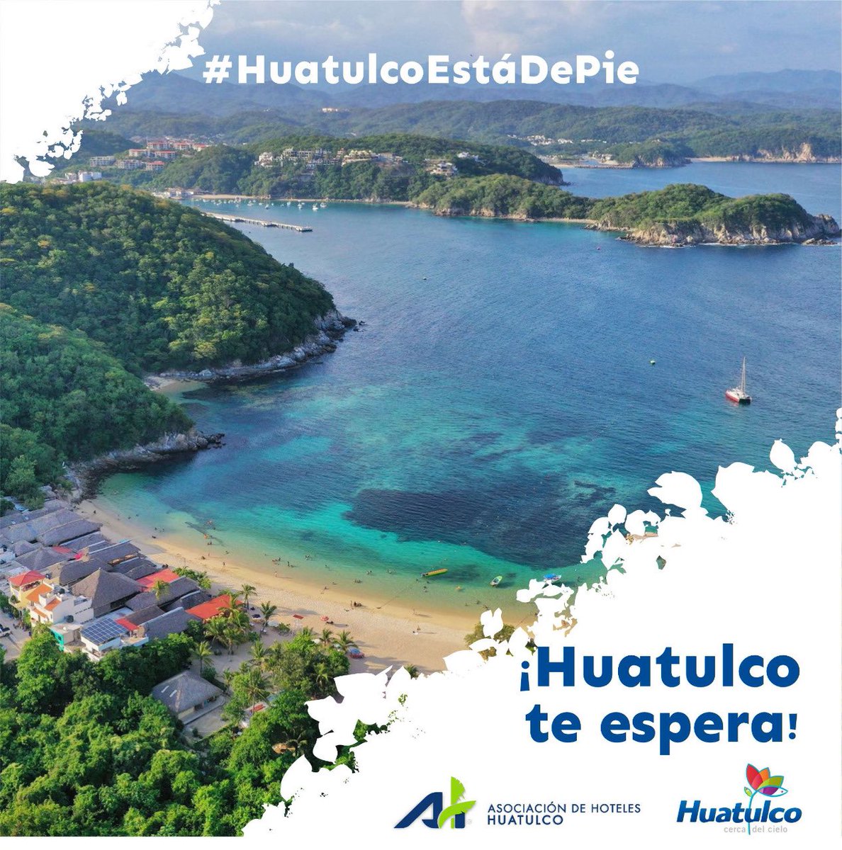 castillohux's tweet photo. Huatulco está de pie y listo para recibirlos. Nos encontramos bien y queremos atenderlos con mucho gusto #HuatulcoTeEspera

#HotelCastilloHuatulco
#Huatulco
#lasmejoresatenciones 

@huatulcohotels @SECTUR_mx @SECTUR_GobOax @turismohuatulco https://t.co/IMGM3quUpi