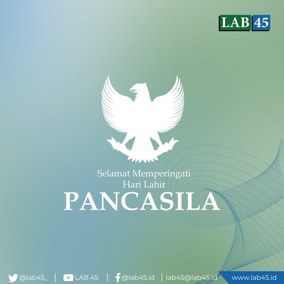 Suku dan agama kita boleh berbeda, tapi untuk kepentingan negara, Pancasila kita tetap sama.