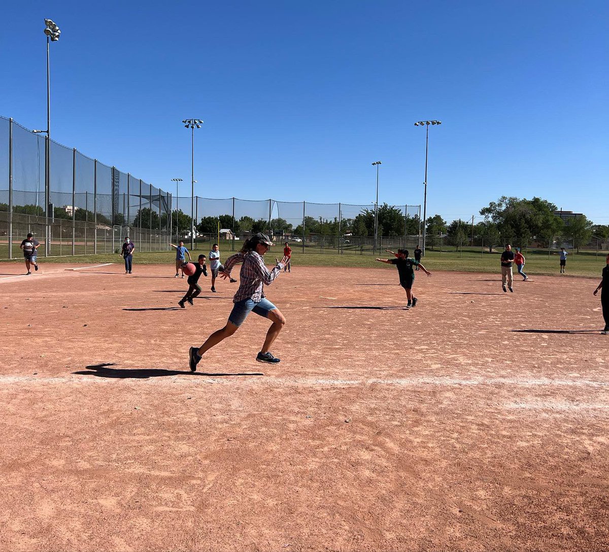 DGESTigers's tweet photo. Just like that our school year has come to an end! Today the staff played kickball against the 5th graders while the rest of the school came to watch. I think it’s safe to say everyone had an incredible last day of school! 

Have a beautiful summer, tigers! 🐯🖤🧡

Stay safe!! https://t.co/jQ8cS27qUs
