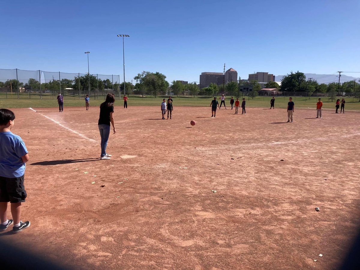 DGESTigers's tweet photo. Just like that our school year has come to an end! Today the staff played kickball against the 5th graders while the rest of the school came to watch. I think it’s safe to say everyone had an incredible last day of school! 

Have a beautiful summer, tigers! 🐯🖤🧡

Stay safe!! https://t.co/jQ8cS27qUs