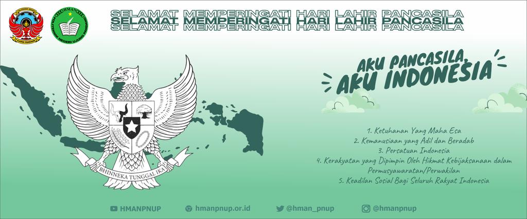 Hari Lahir Pancasila diperingati setiap tanggal 1 Juni.  

Melalui Keputusan Presiden (Keppres) Nomor 24 Tahun 2016, Pemerintah menetapkan tanggal 1 Juni 1945 sebagai ...

Ingin mengetahui kelanjutannya?
Silahkan kunjungi website kami di :
hmanpnup.or.id/selamat-memper…