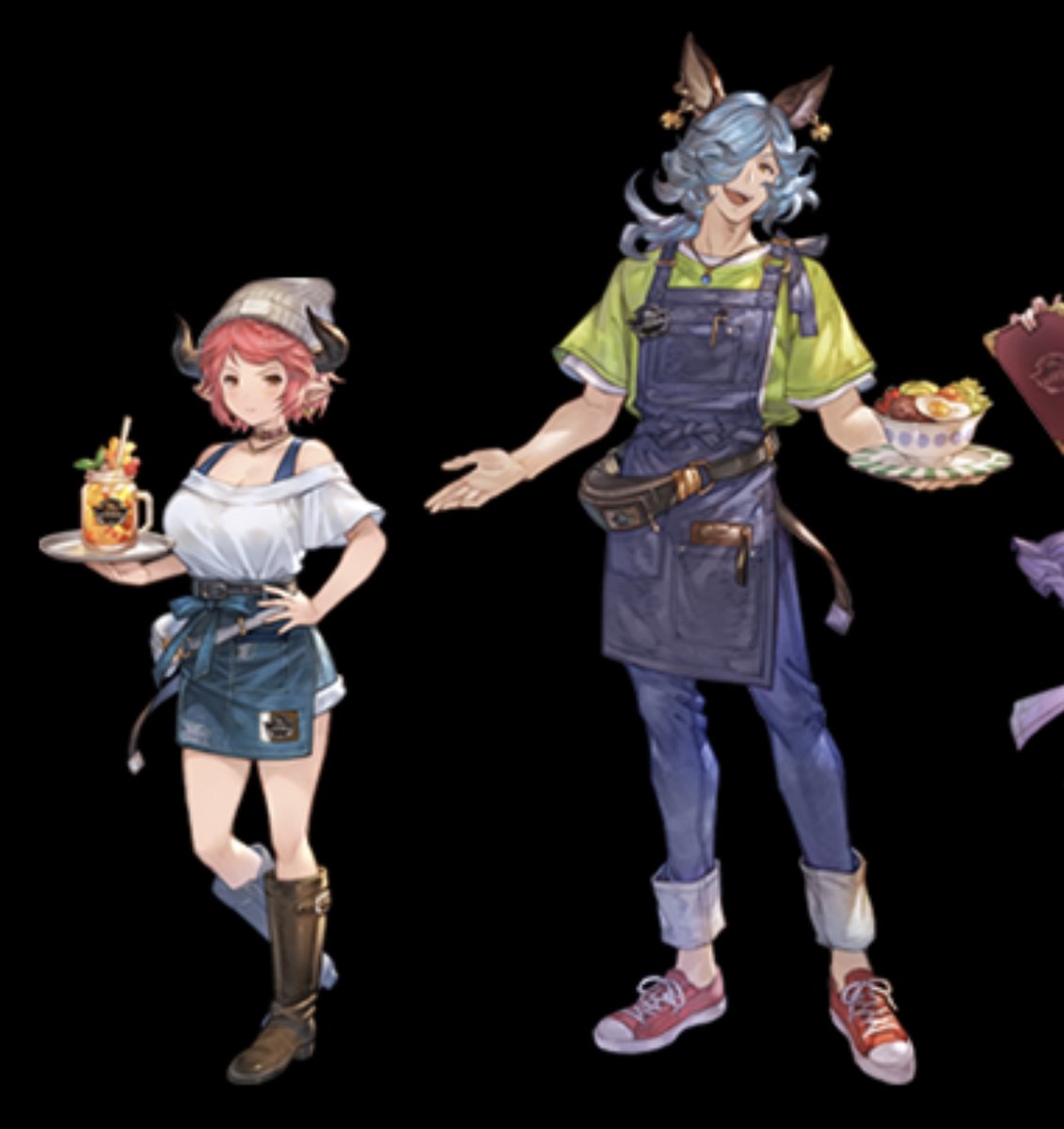 スツルム殿のお膝とドランクの足首…… 