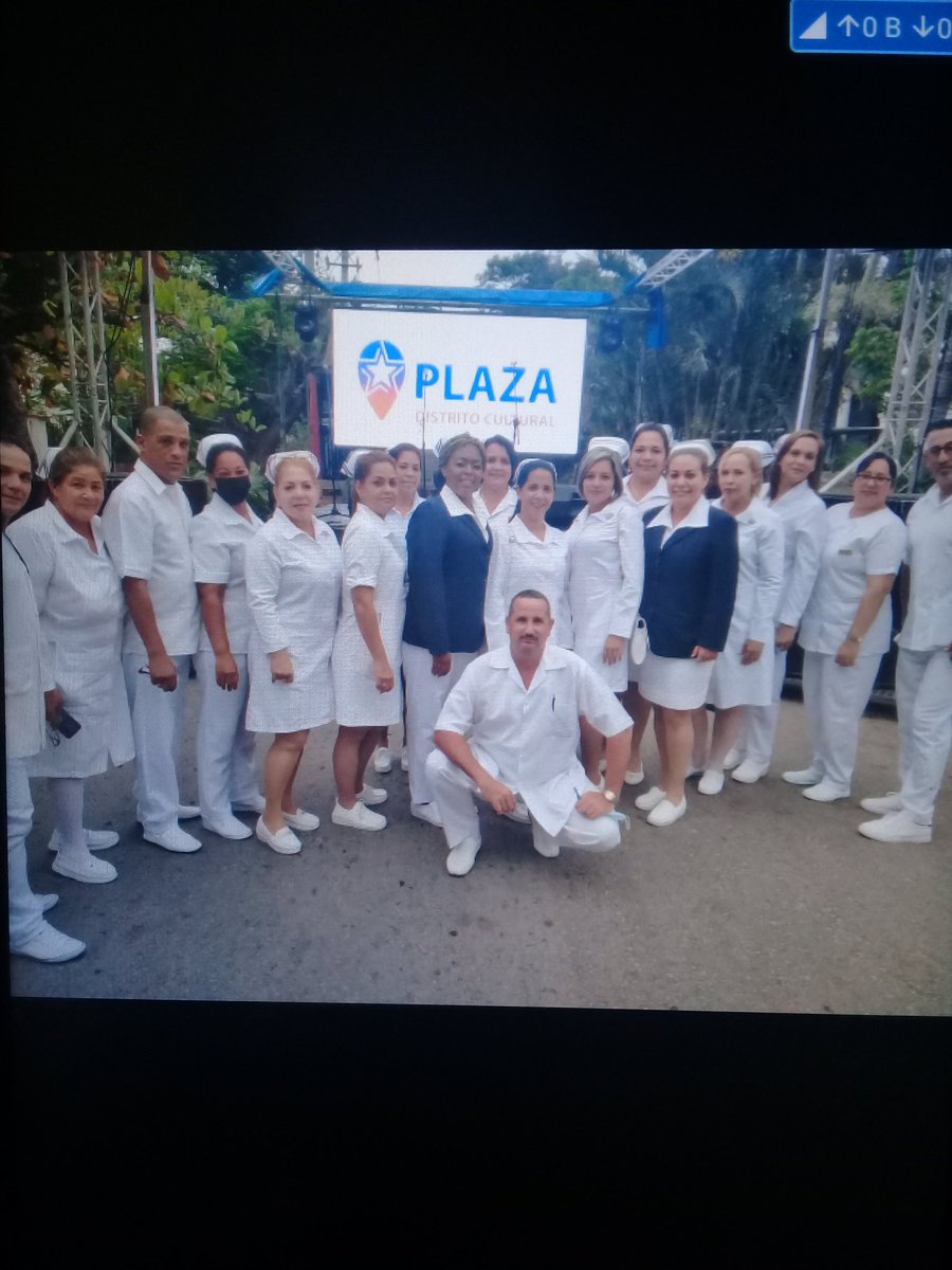 AnahyAznar's tweet photo. Reconocimiento de la Coordinación Nacional de los CDR y en especial de su coordinador  Gerardo Hernández Nordelo al personal de la enfermería cubana, participaron los jefes provinciales de todos los territorios del país y enfermeras destacadas de consultorios https://t.co/4bq3hJ1fqj