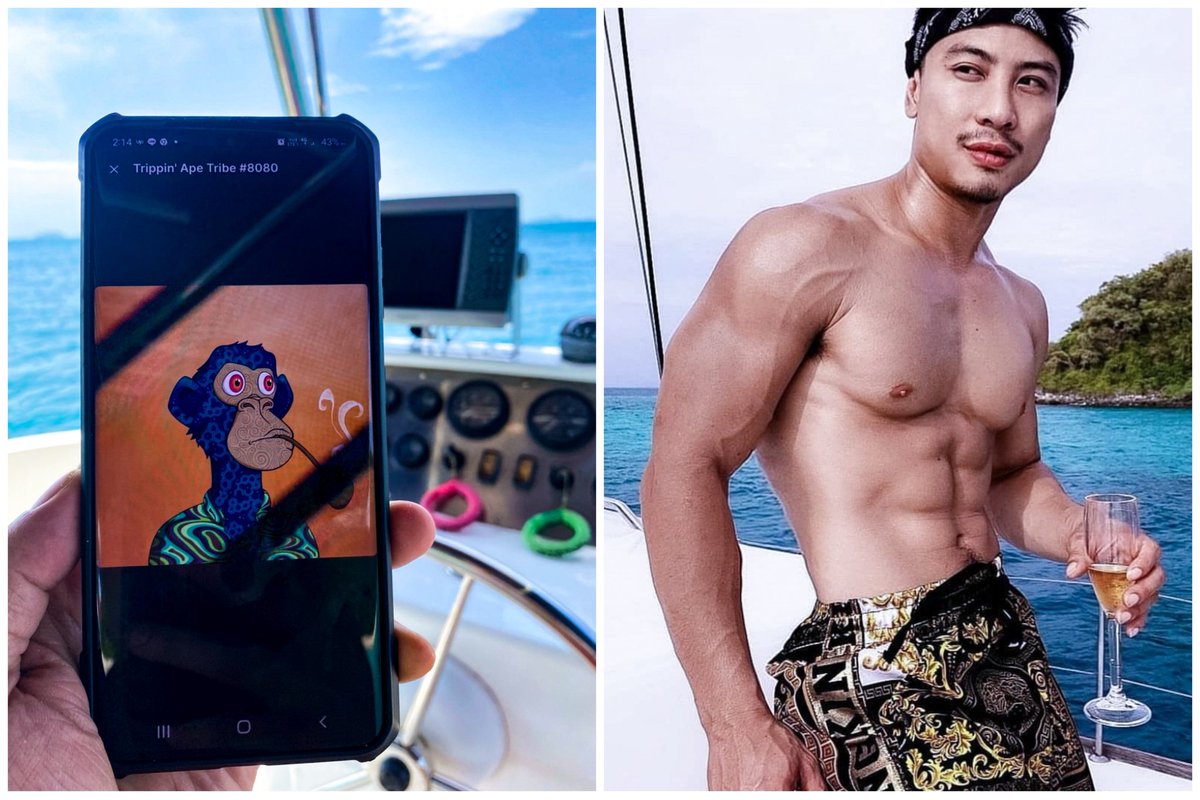 TanTyga's tweet photo. Havin sixpack &amp; Trippin Ape is a combination of success! Flex time
🏝🏝🏝🏝🏝🏝🏝🏝🏝🏝🏝🏝🏝
🛥🛥🛥🛥🛥🛥🛥🛥🛥🛥🛥🛥🛥

Does tribe follow tribe still a thing?

@trippinapes #TribefollowTribe #TrippinApeNFT #SolanaSummer #solananft #YACHT it's not a cult https://t.co/eLxta2gzk2