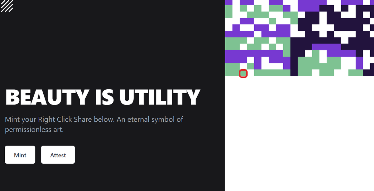 I believe in the space because I believe in beauty - and beauty's flame can never be extinguished <a href="/0xDecaArt/">Deca 🟥 🟩 ⬛ 🟪</a>