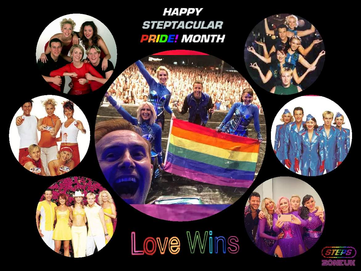 StepsZoneUK's tweet photo. Happy Steptacular Pride Month!
To all our followers and Steppers everywhere β€π§‘ππππ x x x x x #Steps #PrideMonth2022 #Pride2022 #LoveWins #Rainbow #Steps25 #Steptacular #25YearsofSteps #LGBTQIA #StepsZoneUK #PopMusic https://t.co/1swEq2T5pK